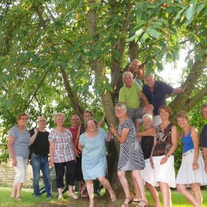 Les membres du Bureau de l'association C'est Coisel